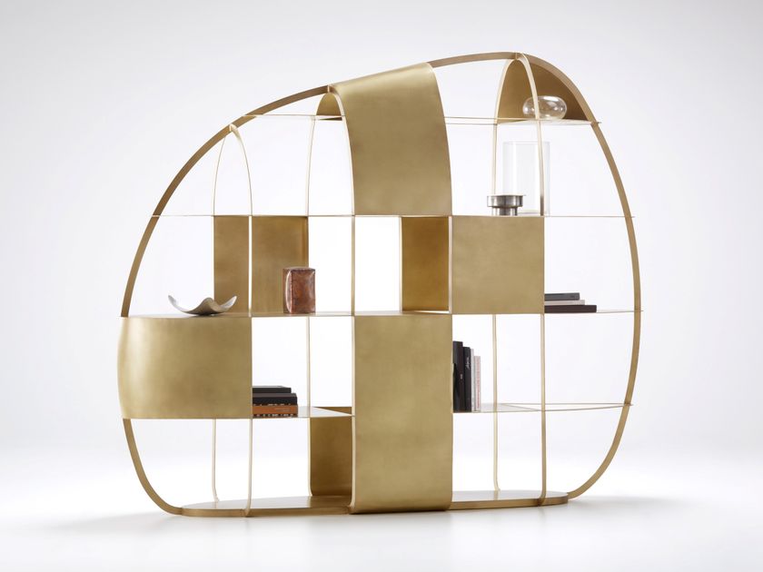 DE CASTELLI
AIRFRAME
Open metal bookcase