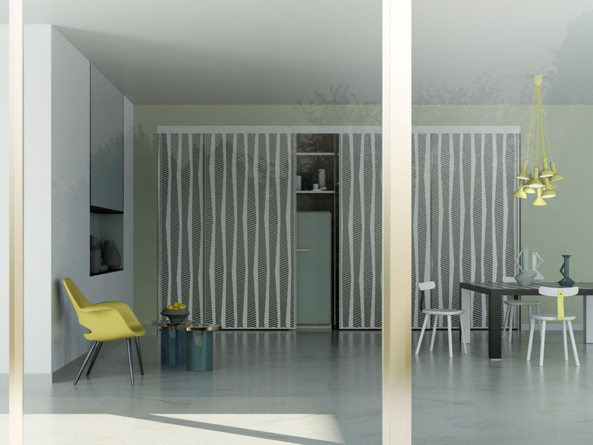 De Rosso
ALIANTE
Kitchen storage unit custom-made in HPL