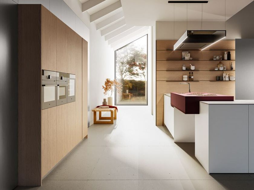 Doimo Cucine
D12 + D23
Fitted kitchen with peninsula