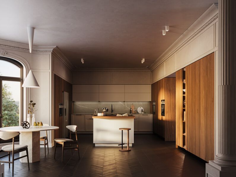 Doimo Cucine
D23
Fitted kitchen with island