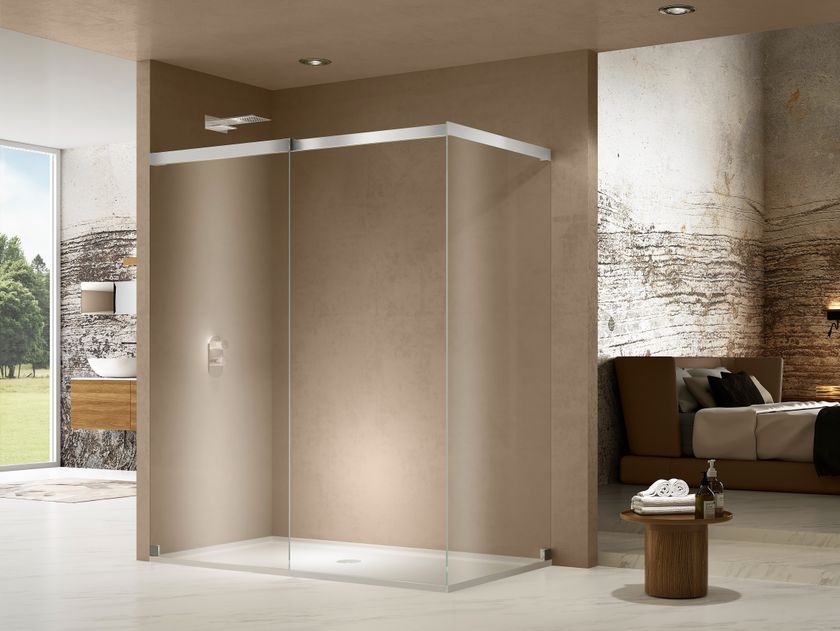 Duka
LIBERO 5000
Corner crystal shower cabin
