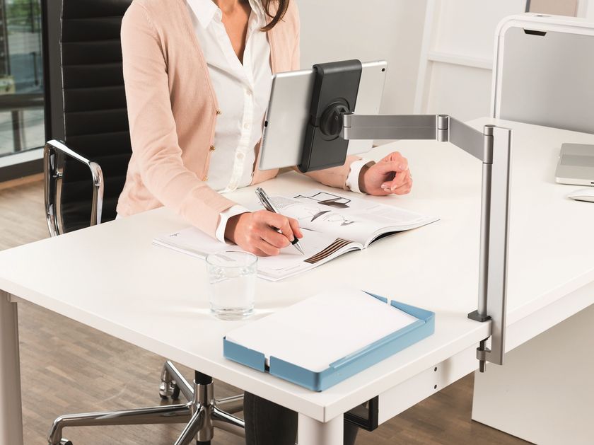 Durable
TABLET HOLDER TABLE CLAMP
Table top Tablet support