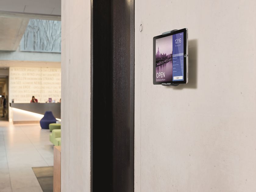 Durable
TABLET HOLDER WALL PRO
Wall mounted Tablet support