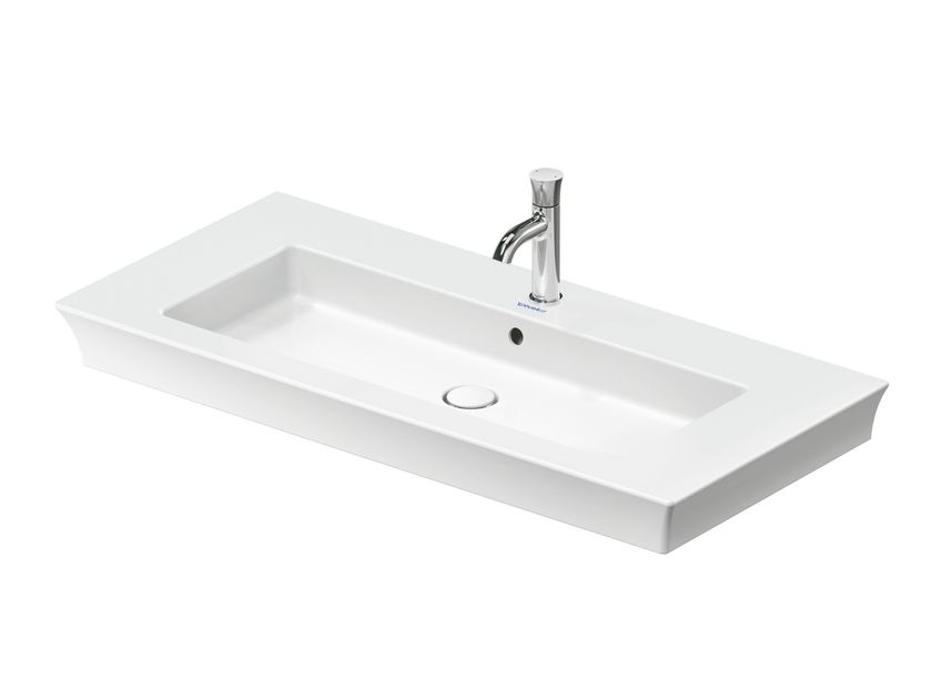 Duravit
WHITE TULIP 236310
Rectangular countertop ceramic washbasin with overflow