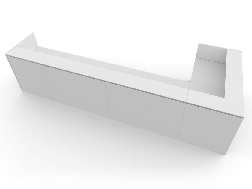 DVO
QUBO
Modular steel and melamine reception desk