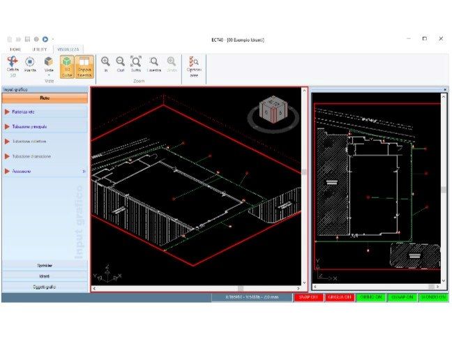 EDILCLIMA EC740 - Проектирование системы пожаротушения