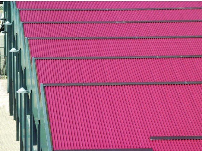 EDILFIBRO METAPLAK 28 STEEL ALUZINC - Металлический лист и панель для крыши