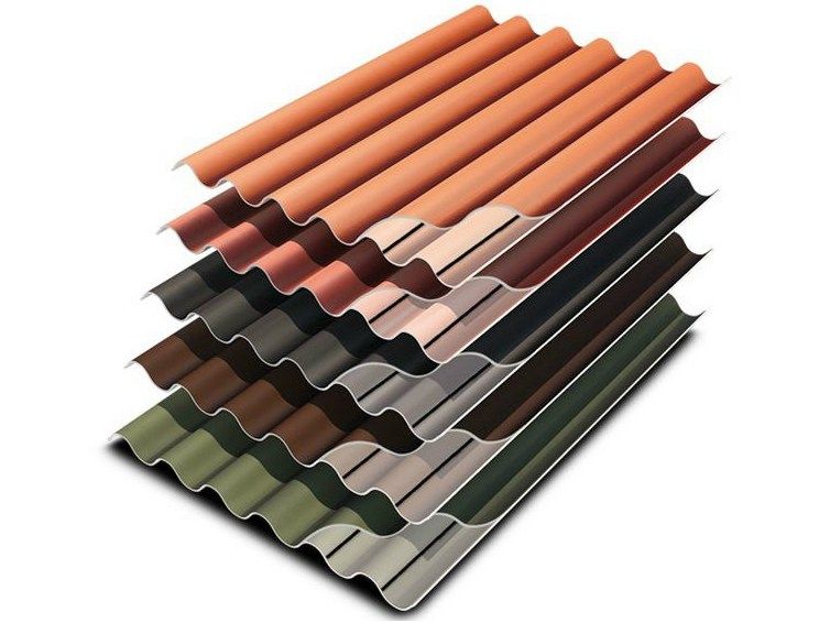 EDILFIBRO PLAKFORT 6 Colorplus - Фиброцементная кровельная панель и лист