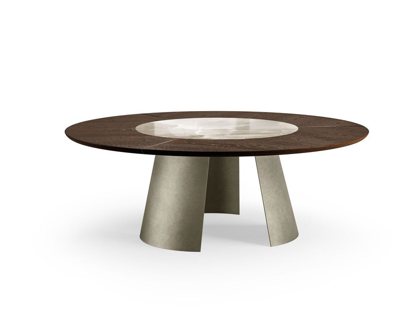 EFORMA
DORIAN
Round table with wooden and ceramic top