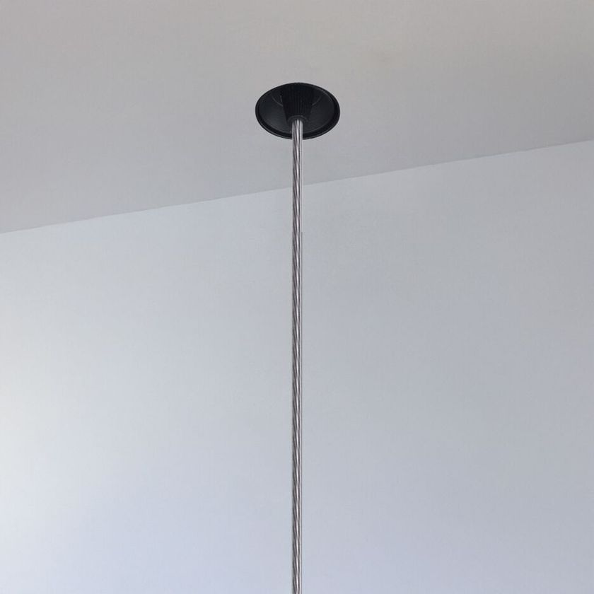 EGOLUCE
CASSAFORMA EUREKA SOSPENSIONE 230V
Concealed metal ceiling rose for one pendant lamp