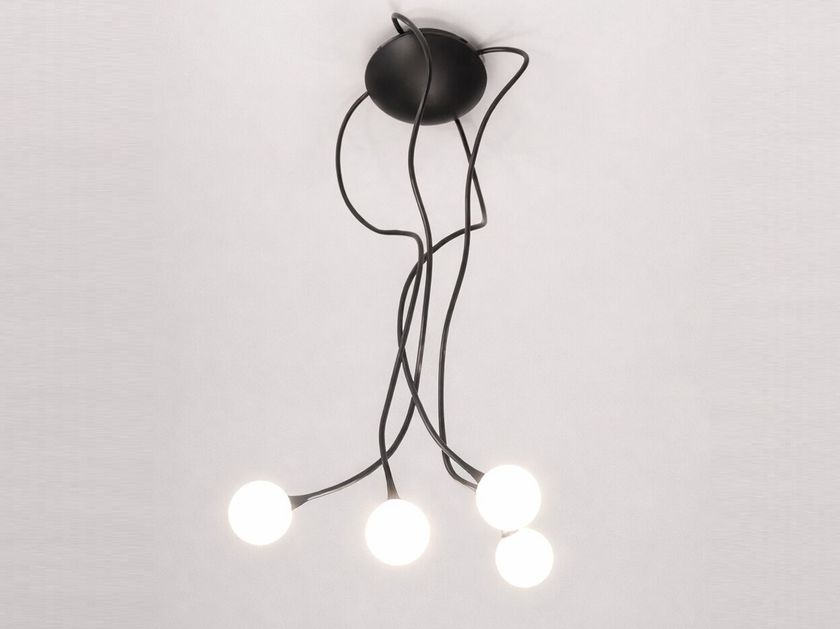 EGOLUCE
DALIA PLAFONE
Adjustable LED ceiling lamp in aluminium and glass