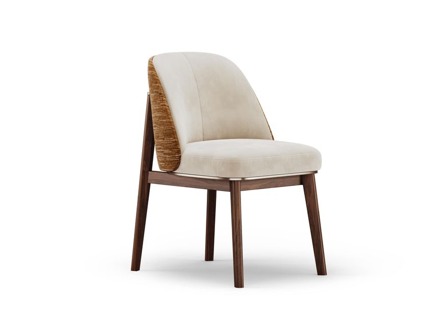 Elbra
ELISE
Fabric chair without armrests