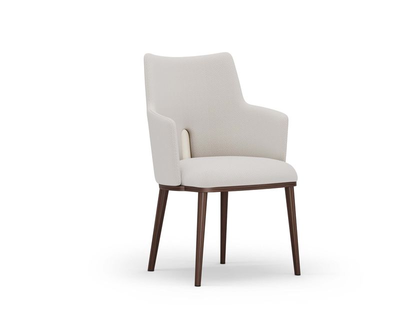Elbra
FLARE
Fabric chair with armrests
