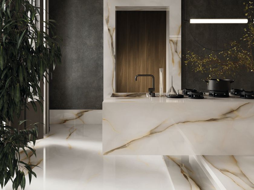 EmilCeramica
TELE DI MARMO PURE ONYX PERLA
Porcelain stoneware wall/floor tiles with marble effect