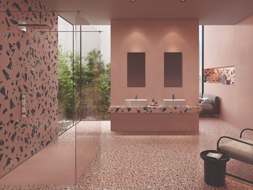 Ergon
MEDLEY PINK
Porcelain stoneware wall/floor tiles terrazzo effect