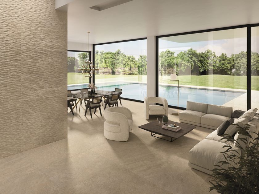 Ergon
OROS STONE SAND
Porcelain stoneware wall/floor tiles with stone effect