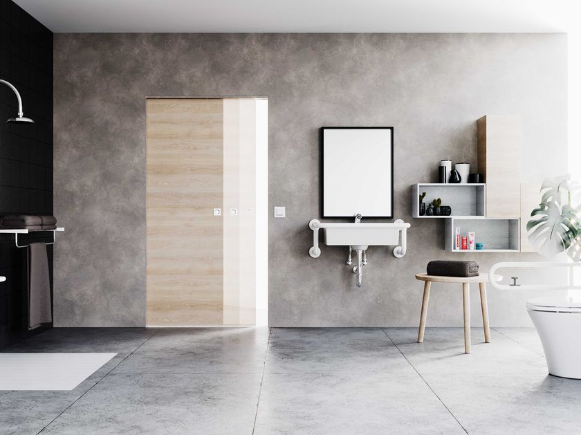 Ermetika
ABSOLUTE EVO MOTORISED
Flush-fitting internal sliding door