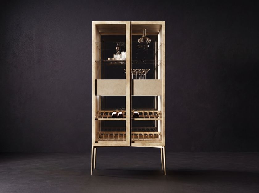 EUPHORIA
RIVA LOUNGE
Wood and glass bar cabinet with integrated lighting