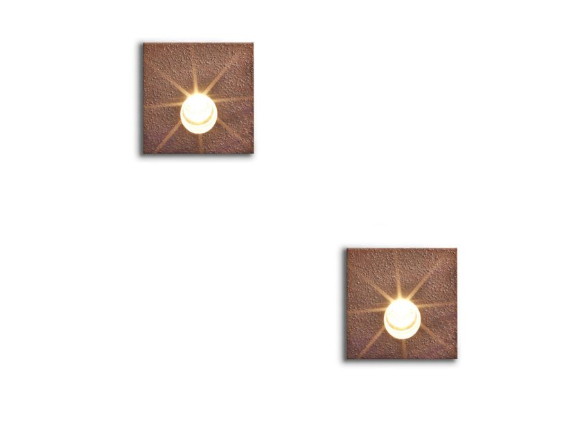 Exenia
MARK
Square wall-mounted LED outdoor aluminium steplight