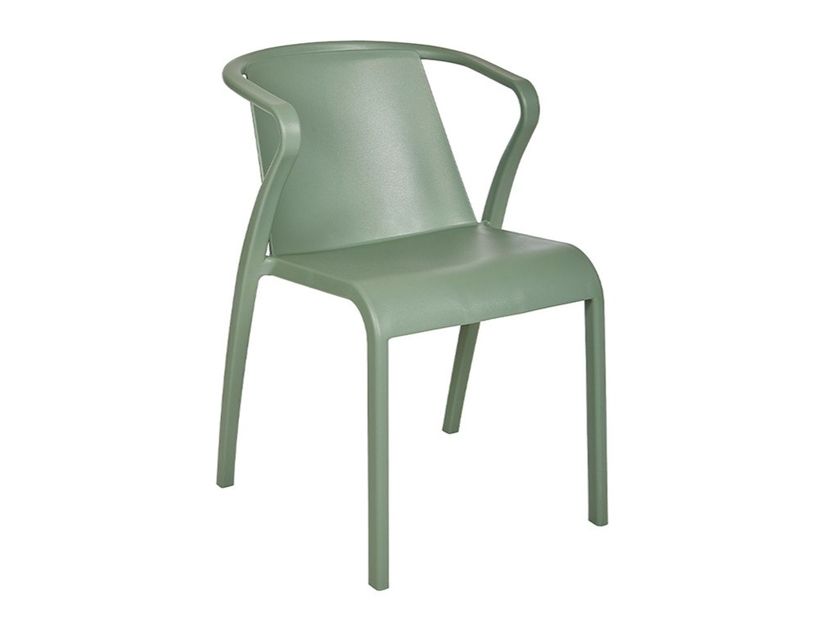 Ezpeleta
FADO
Stackable polypropylene garden chair with armrests