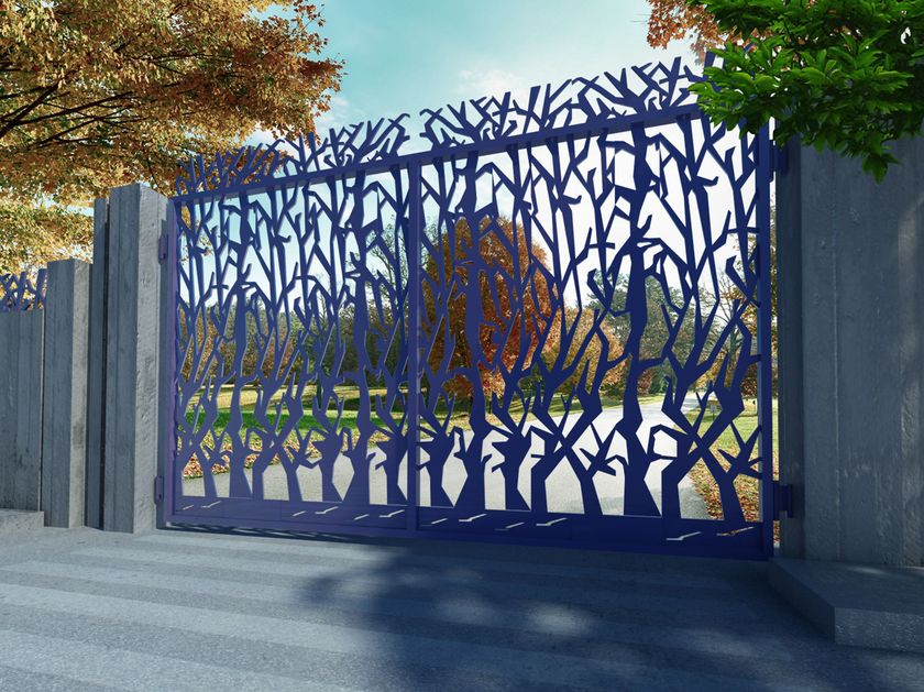 ALBERI 2655 - Автоматические распашные железные ворота