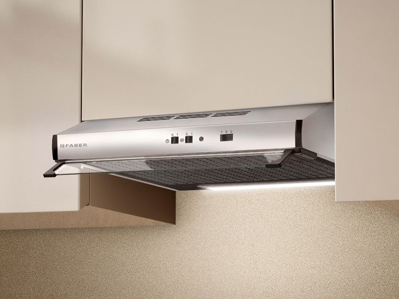 FABER
2740
Built-in stainless steel cooker hood with integrated lighting