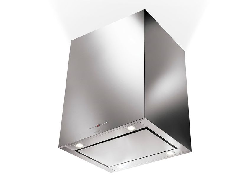 FABER
CUBIA ISOLA PLUS/GLOSS PLUS
Stainless steel island hood with perimetral aspiration