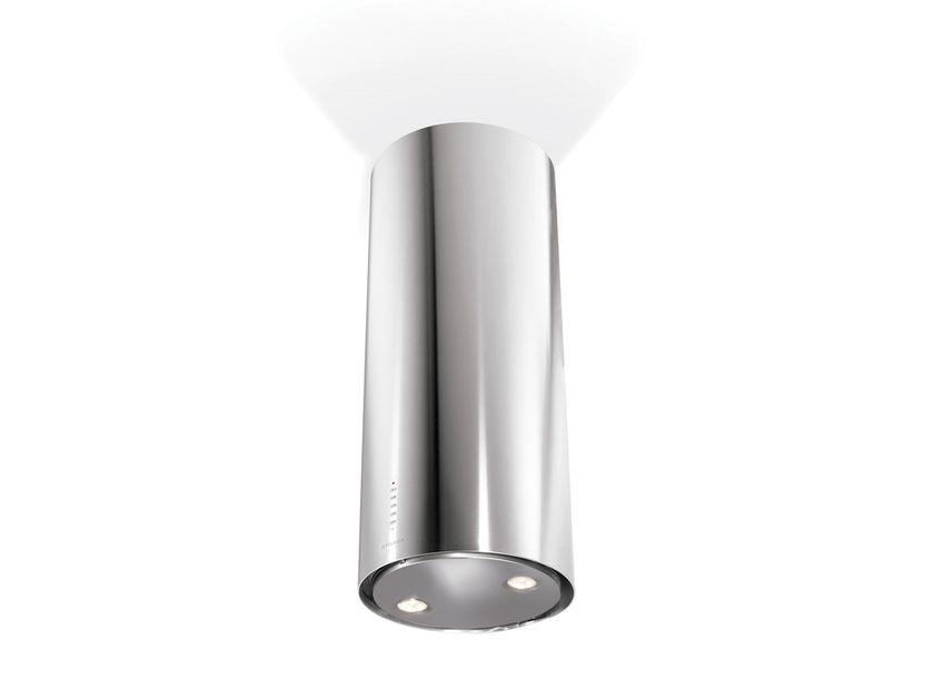 FABER
CYLINDRA ISOLA
Stainless steel island hood with perimetral aspiration