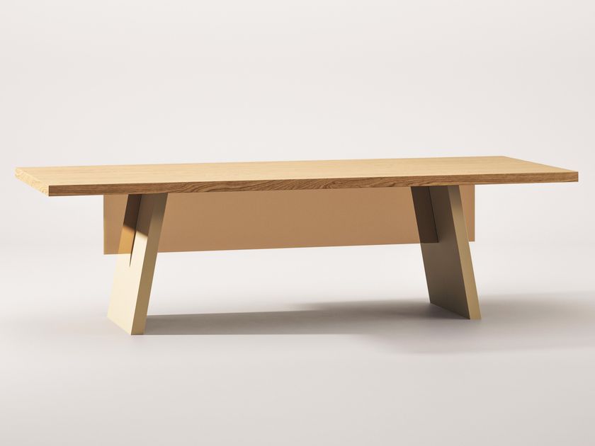 Falsasquadra
ALBERICO
Rectangular oak table