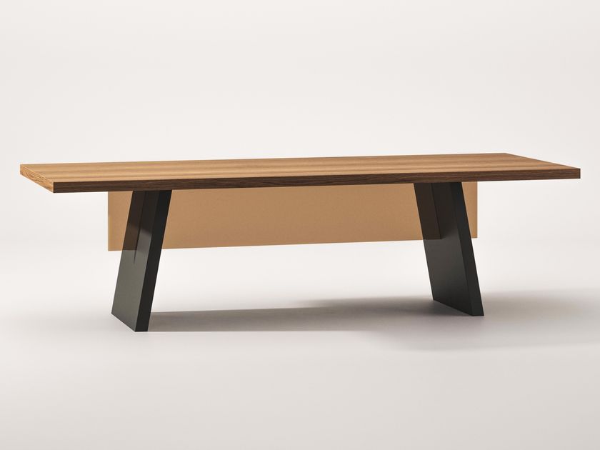 Falsasquadra
ALBERICO
Rectangular walnut table
