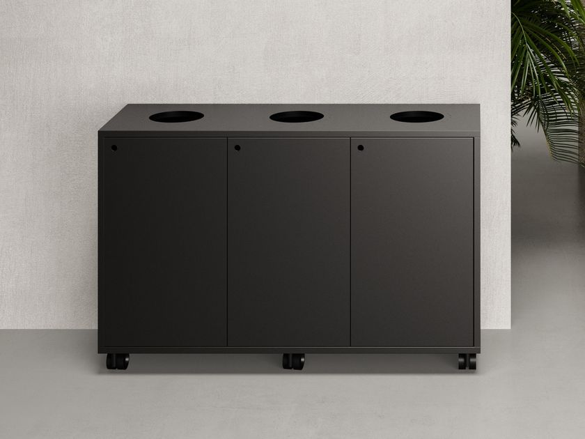 FANTONI
ATELIER
Metal waste paper bin for waste sorting