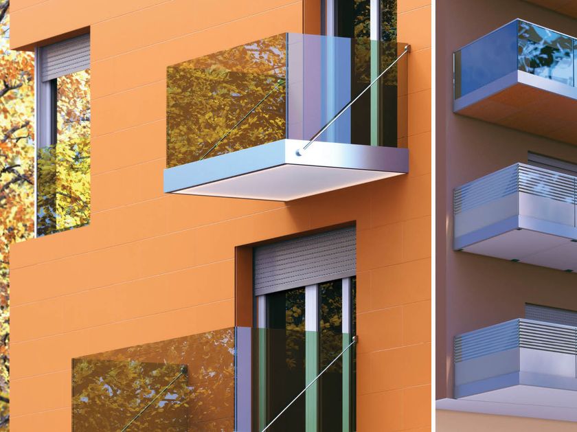 FARAONE
NINFA BALCONE
Anchorage system and profile for a facade
