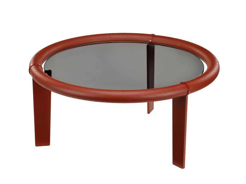 favius
BOIA
Round tempered glass and ash coffee table