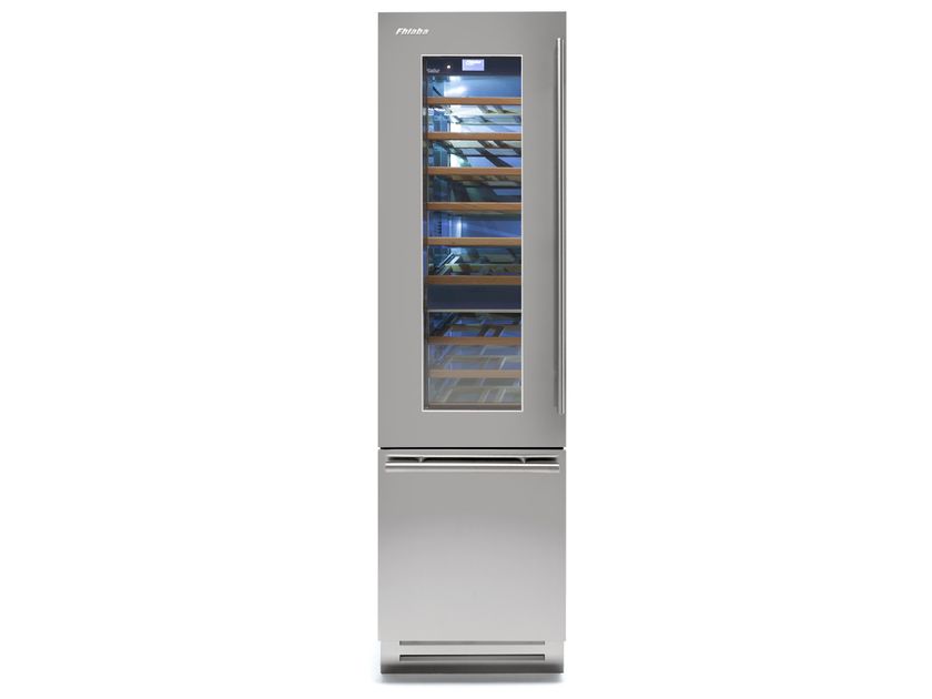 FHIABA
CLASSIC 60 - KS5991TWT
Glass and Stainless Steel wine cooler with glass door