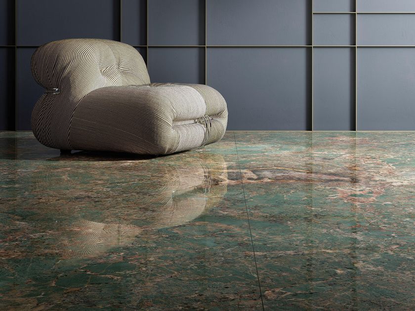 Fiandre
AMAZONITE
Porcelain stoneware wall/floor tiles with marble effect