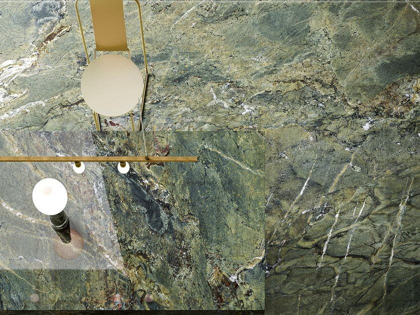 Fiandre
VERDE FANTASTICO
Porcelain stoneware wall/floor tiles with marble effect
