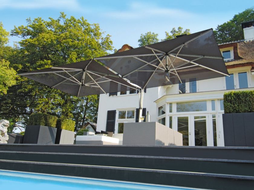 FIM
DOPPIO
Double offset Garden umbrella
