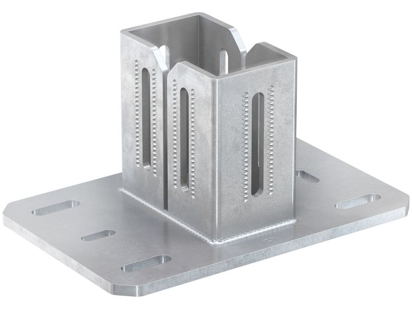 fischer
FMSF
Saddle plate for connecting heavy-duty profiles