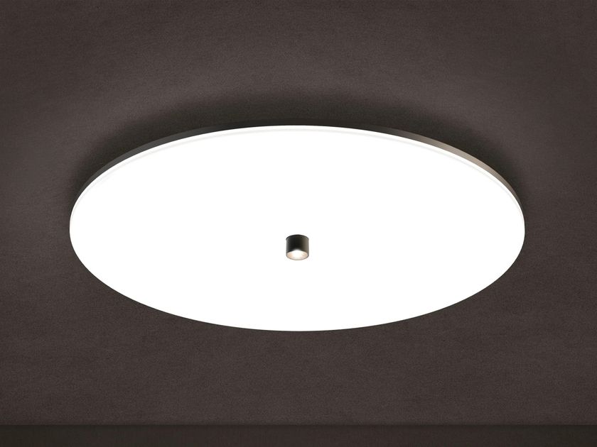 Folio
ZERO
Dimmable LED aluminium ceiling light with fixed spotlight