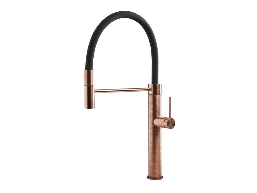 Foster
SKIN COPPER
Single handle kitchen mixer tap with swivel spout