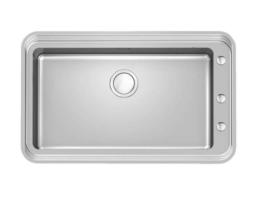 Foster
TRIPLO INV.V71X40 FT 2020
Flush-mounted stainless steel sink