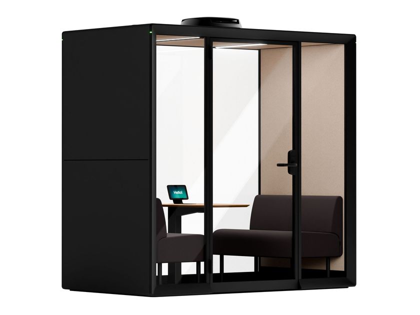 Framery
FRAMERY GRADUS HUDDLE™
Multimedia Multi-person acoustic office pod with table