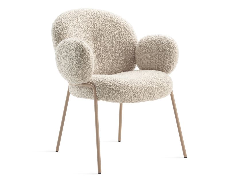 Freifrau
NANA
Upholstered fabric chair with armrests