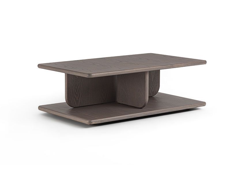 Frigerio
EDDIE
Rectangular wood veneer coffee table