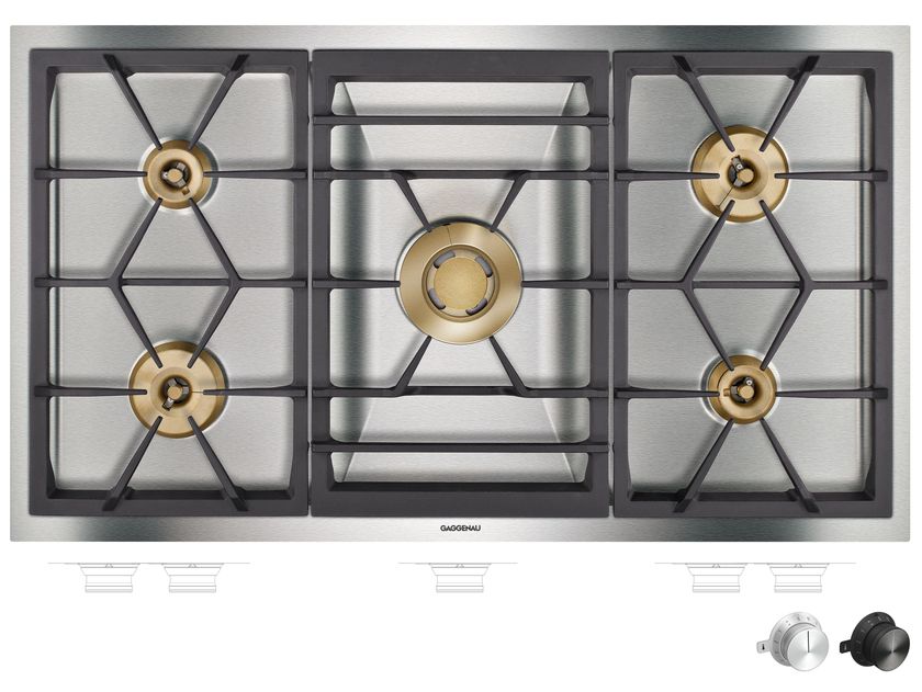 Gaggenau
VARIO VG491115F
Gas built-in steel hob