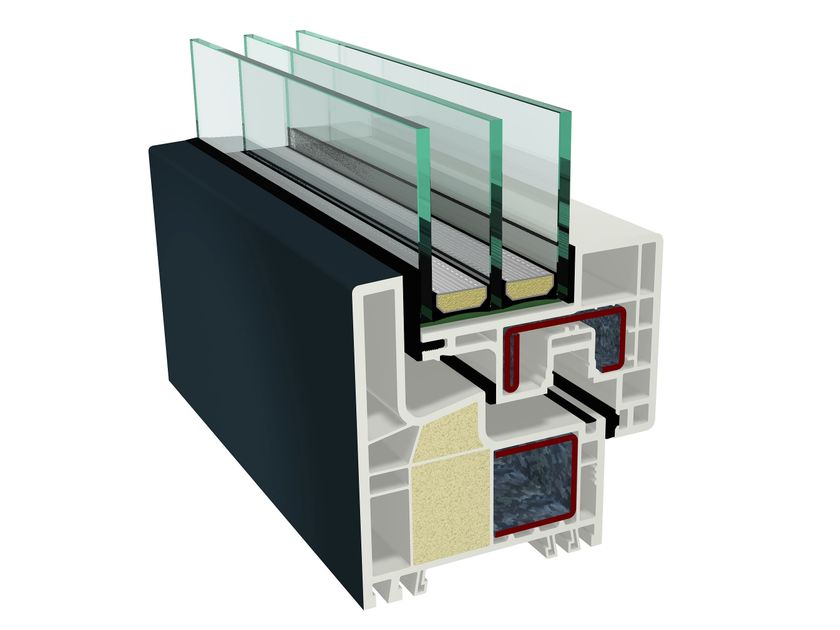 GEALAN
GEALAN-KUBUS®
PVC triple glazed window profile