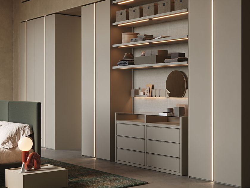 Giessegi
UNO
Built-in wooden wardrobe