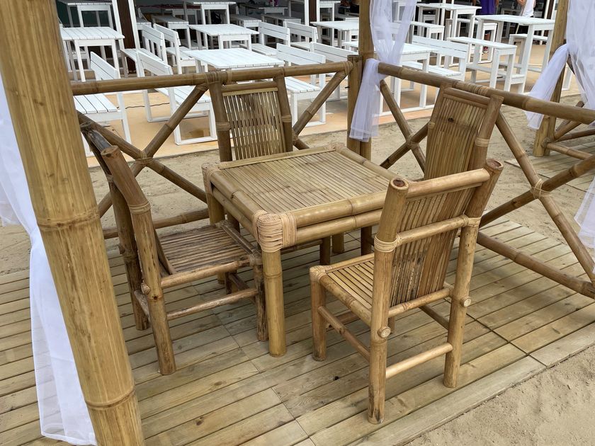Gio' Stemar
BAMBOO
Bamboo table and chair set