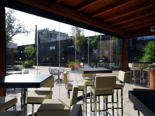 GM MORANDO
GIEMME SYSTEM® - Giemme Business
Folding frameless glass facade