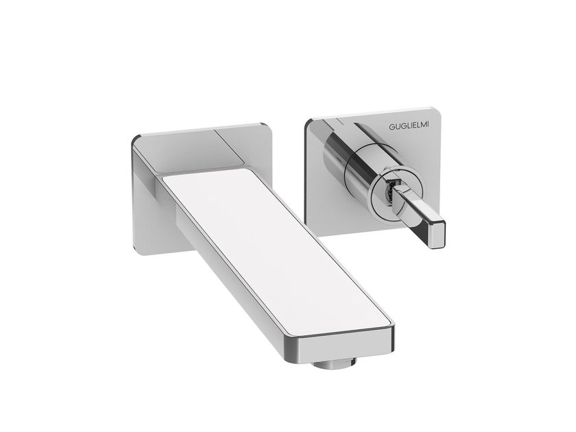 GUGLIELMI RUBINETTERIE
GZERO L
Wall-mounted washbasin mixer without waste